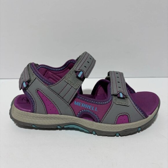 Merrell Kids’ Panther Sandal 2.0 Purple, Girls’ Size 3 M - Picture 1 of 5